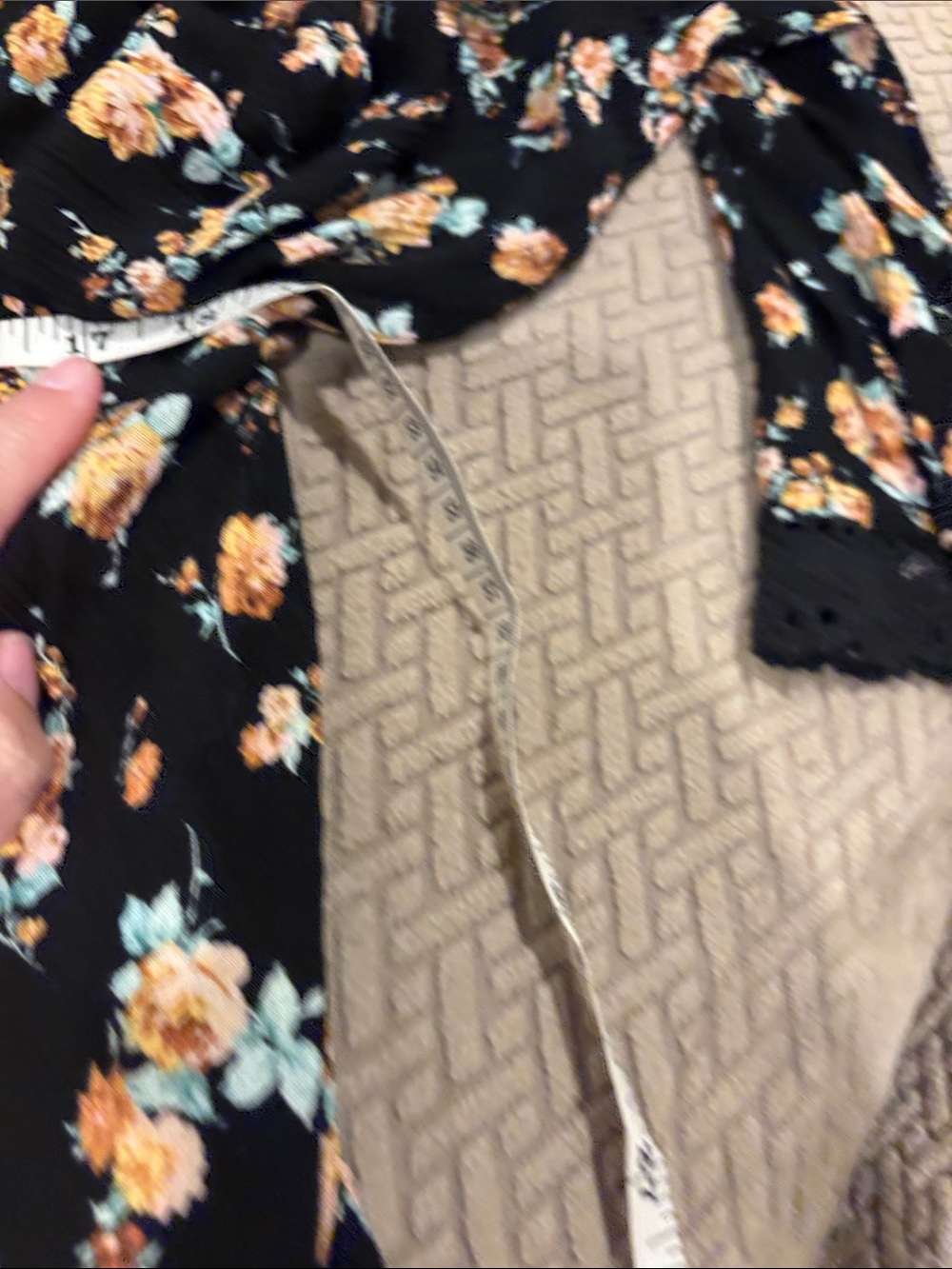 Uncle Frank Black Floral Midi Dress with Yellow Blooms - Picture 3 of 4